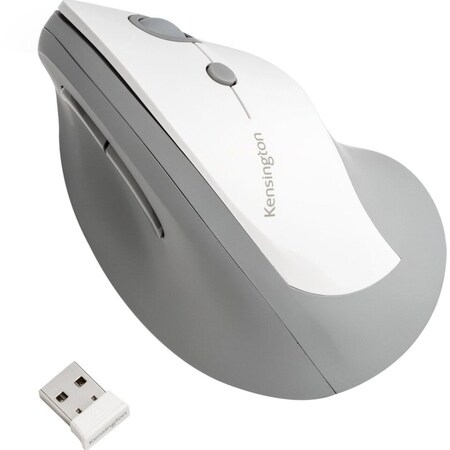 Kensington F, Pro Fit Vertical Wrls Mouse-White, Gry K75520WW